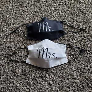 Mr. & Mrs. Face Mask Set